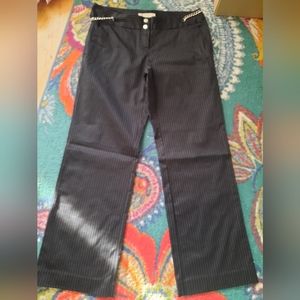 Pinstripe dress pants